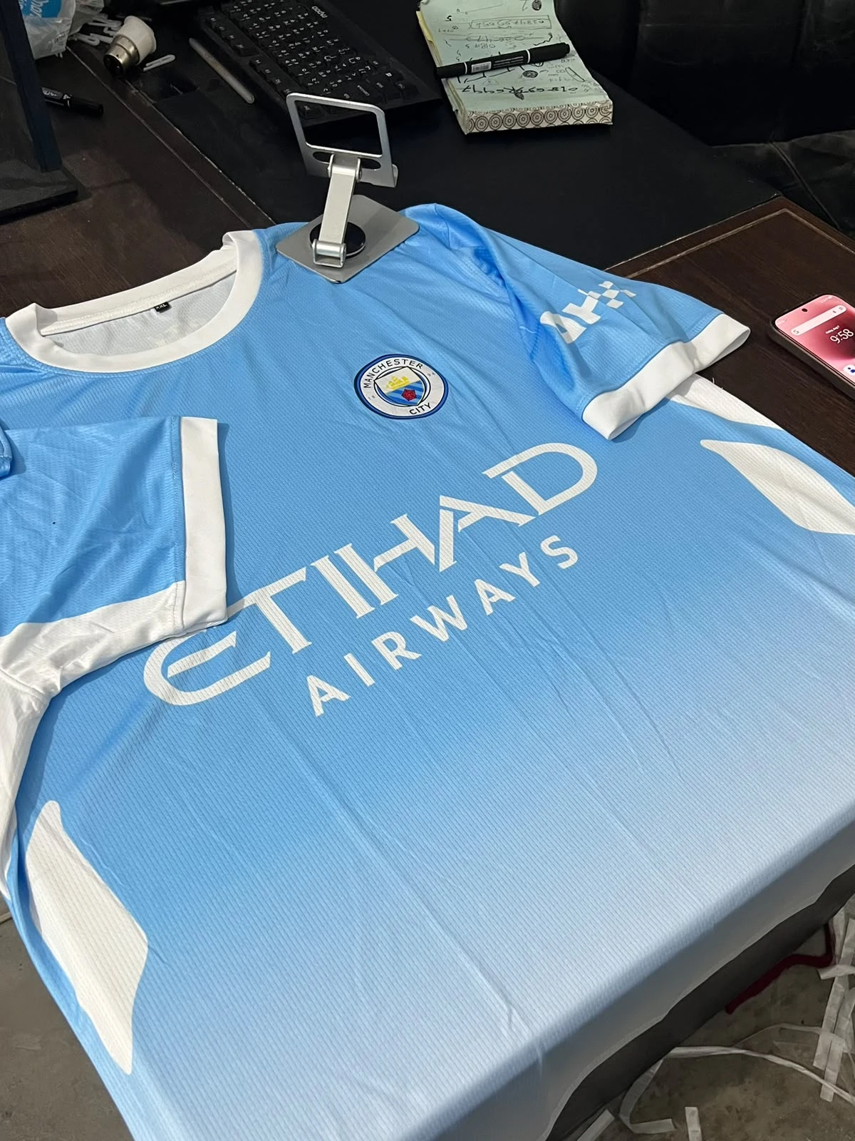 Oversize Premium Quality M CITY  Away Jersey