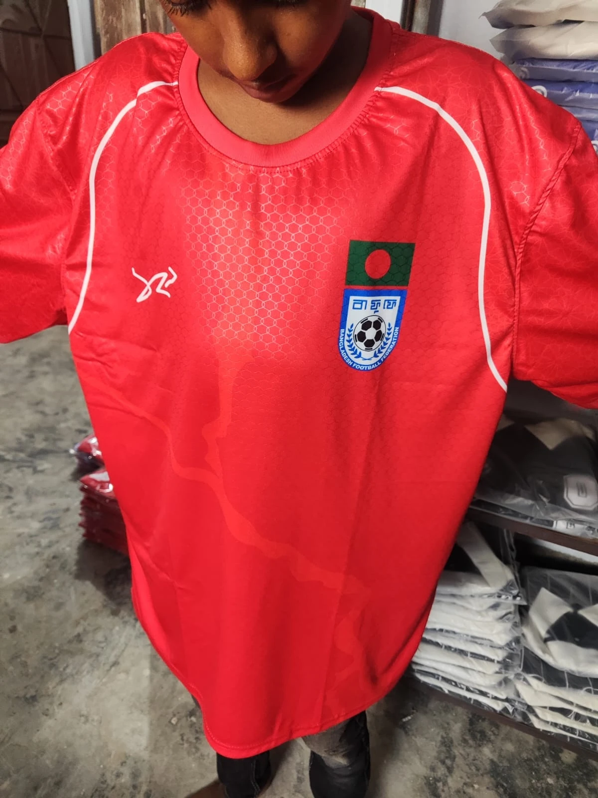 Oversize Premium Quality Bangladash Jersey Red