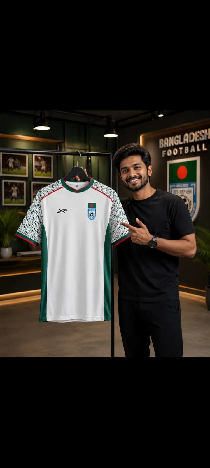 Oversize Premium Quality Bangladash Jersey white