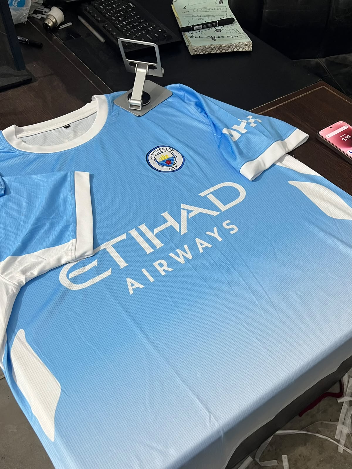 WhatsApp Image 2026-08-07 at 10.07.57 PM Oversize Premium Manchester CITY Home Jersey | Oversize bazar - Image 1